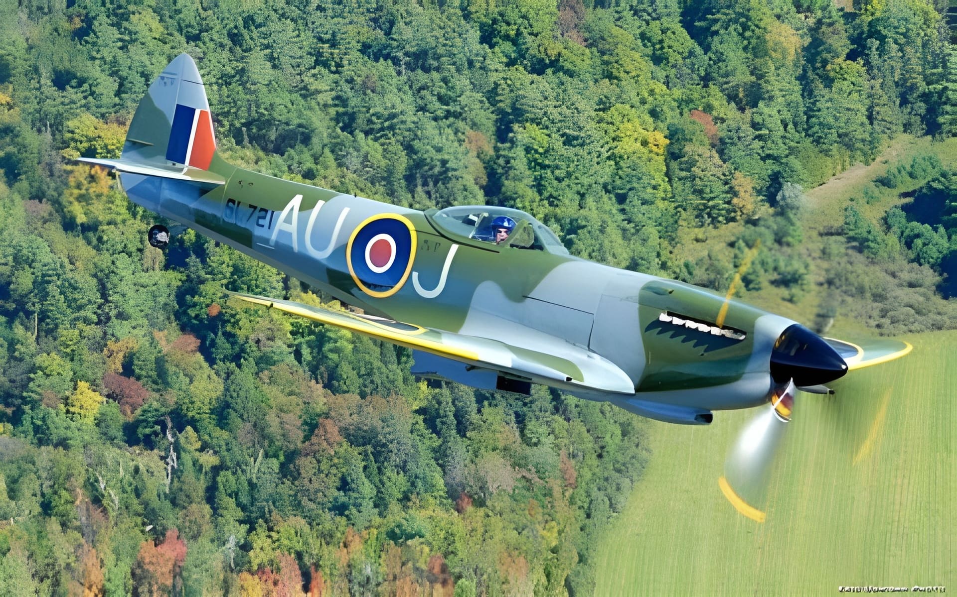 Mk XVI Spitfire | Spectacle Aérien International de Bagotville